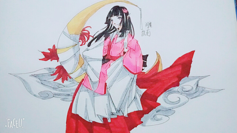 阴阳师x凹凸世界吗!阎魔凯莉真好看啊!