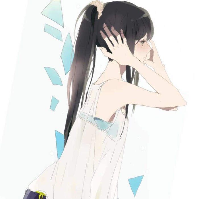 动漫二次元情侣男女头像 小清新