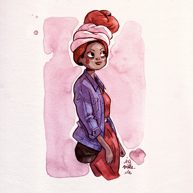 来自德国插画师iraville