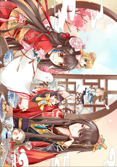 手绘,壁纸,意林小小姐/小淑女,动漫美少女,二次元美少年,古风,古装