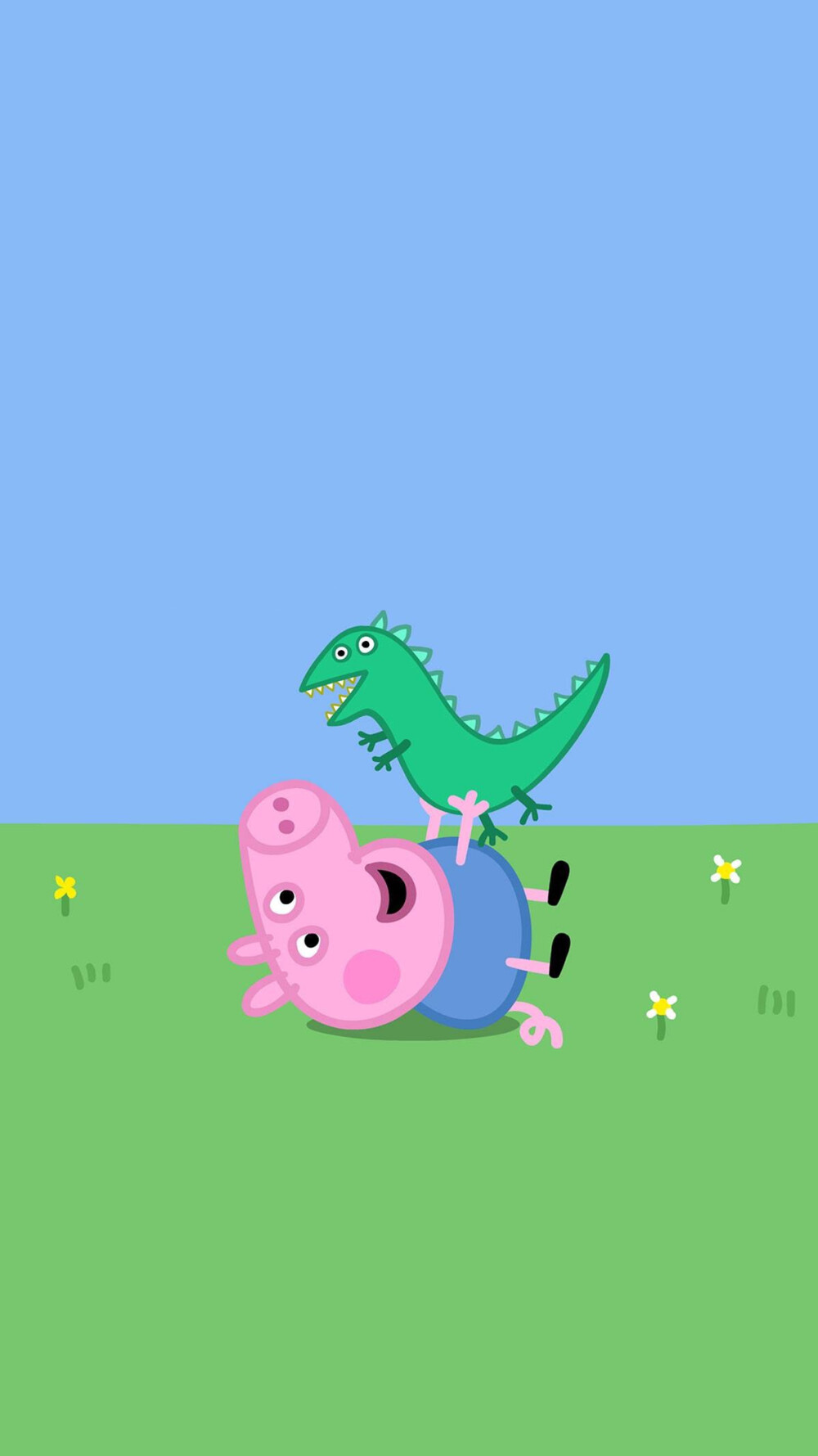 iphone 壁纸 小猪佩琪 peppa pig
