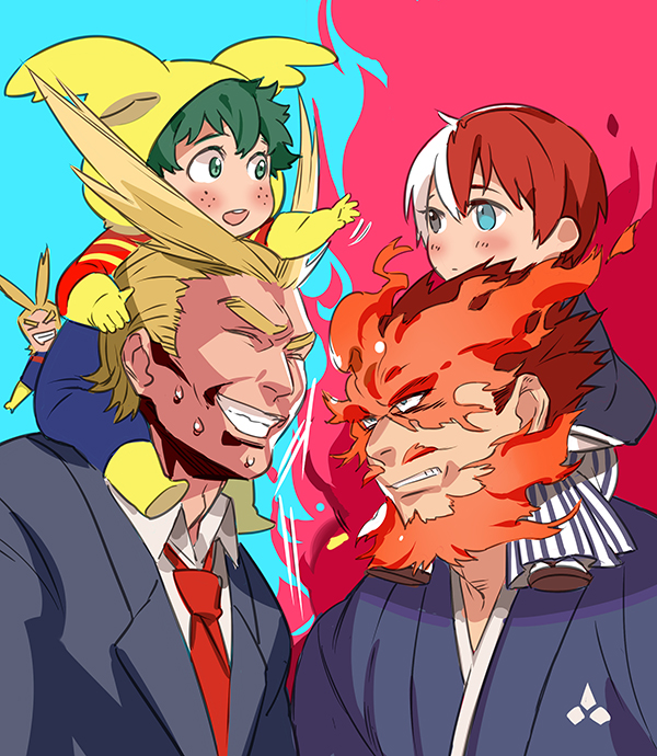 我的英雄学院 轰焦冻 轰总 绿谷出久 轰出