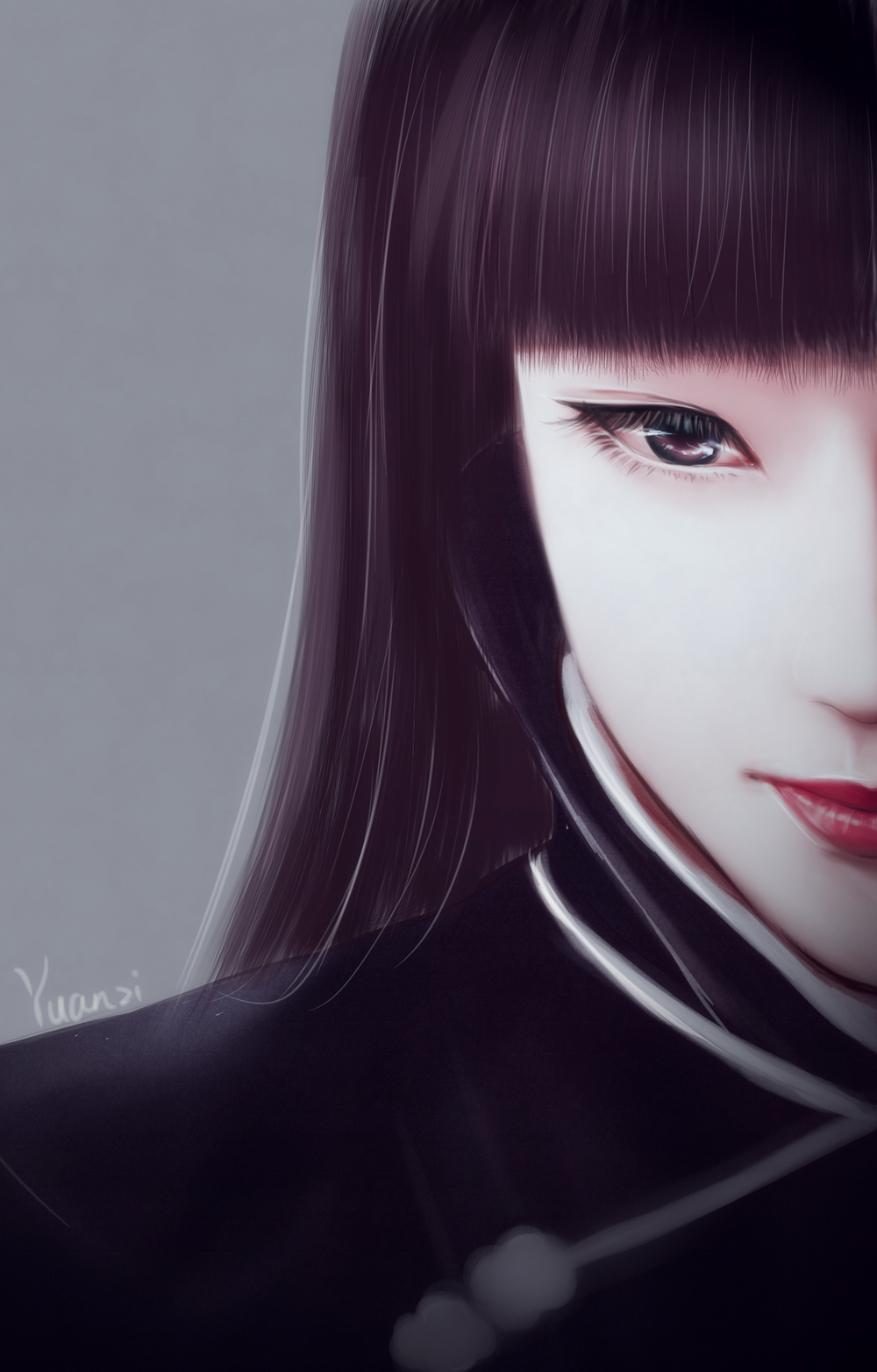 yuanzi·画·岳绮罗·无心法师