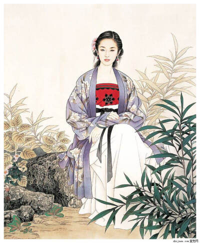 浓墨淡彩丹青韵