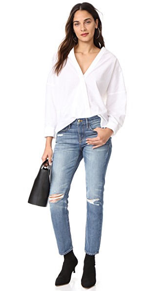 frame le 男孩风牛仔裤