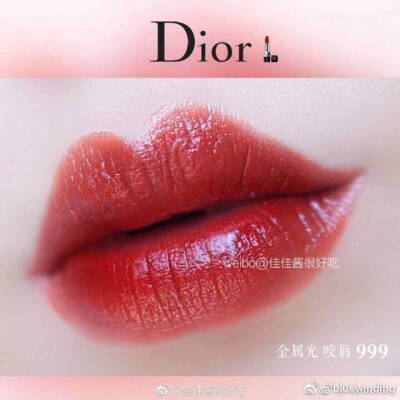 【大菇凉】【素齿 朱唇】彩妆 口红 试色@佳佳酱很好吃 dior2017秋冬