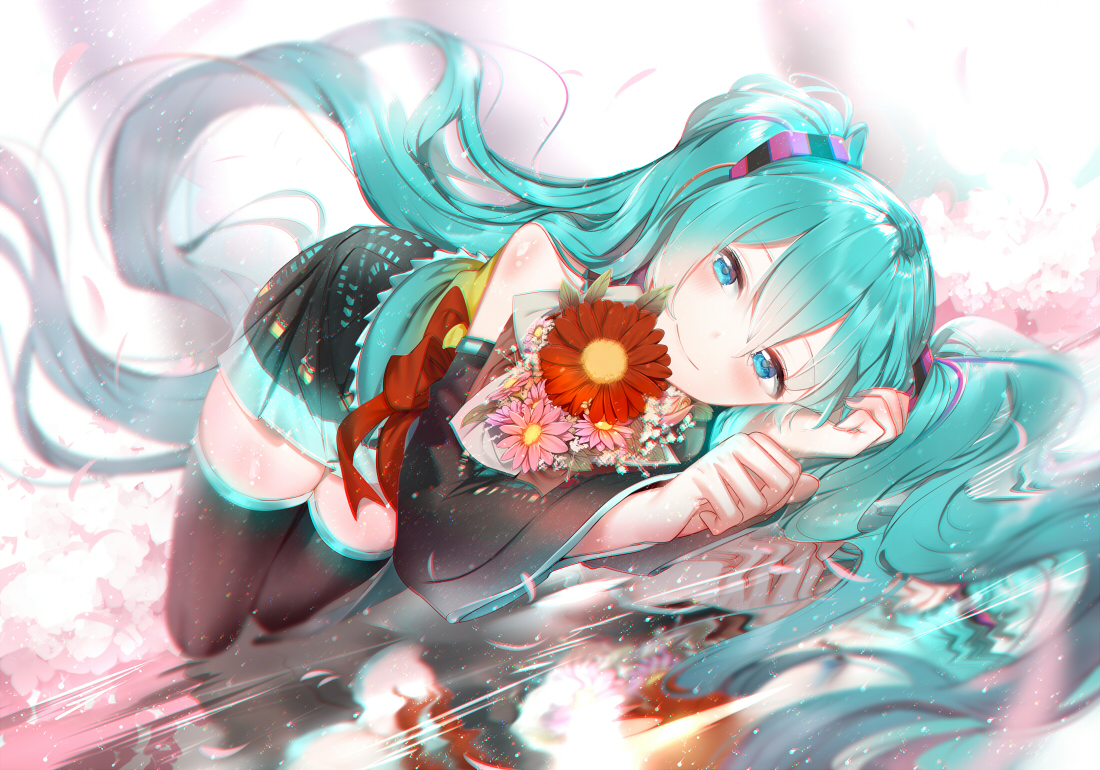 初音未来 绘师:jinko_神子 本作品pixiv id=64705300