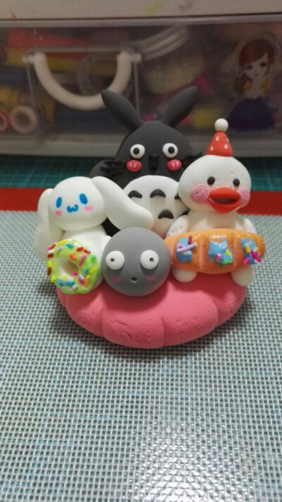 粘土卡通