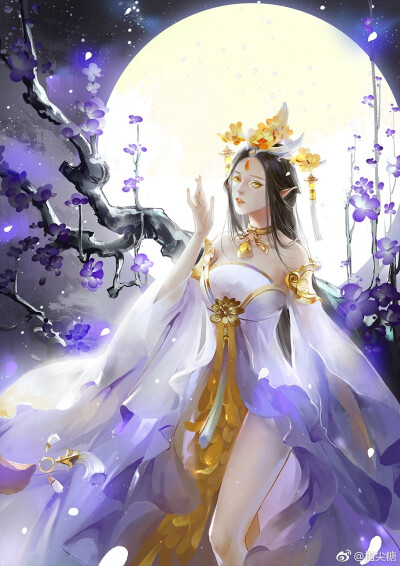 月灵 # 绘师:指尖糖