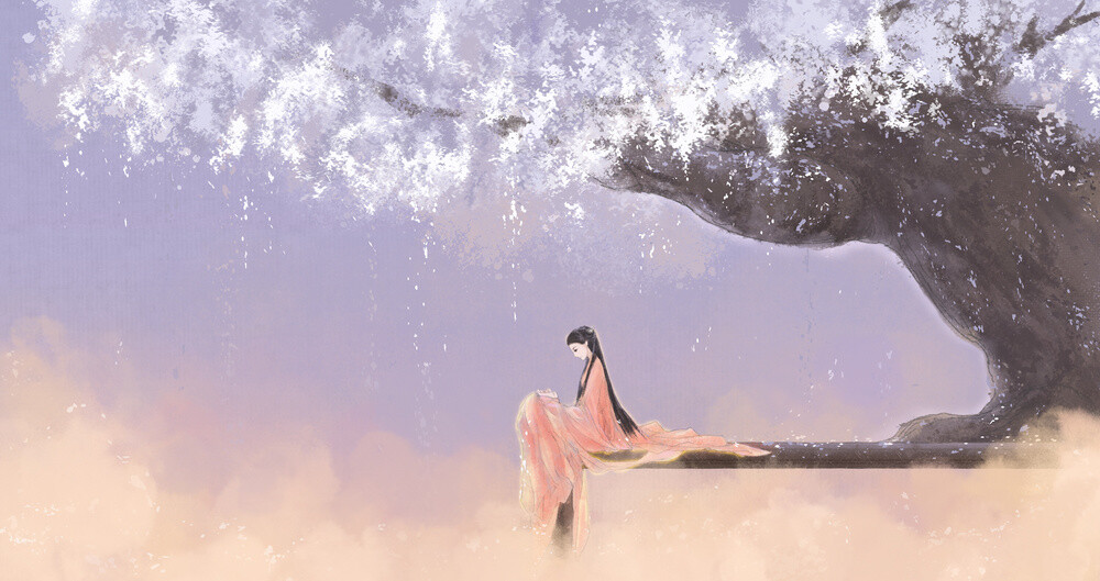 古风人物意境作者厌仙