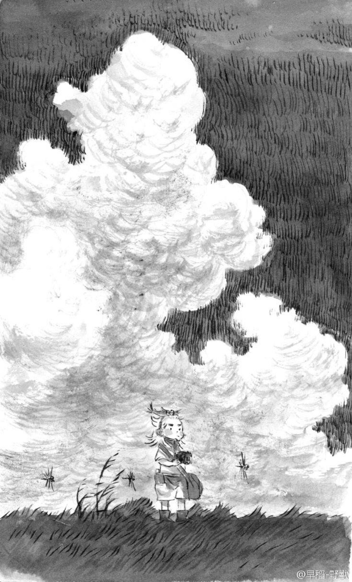 插画 作者:早稻