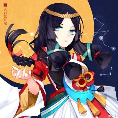 四次元忘羡 阴阳师 八百比丘尼 画师:诗驯