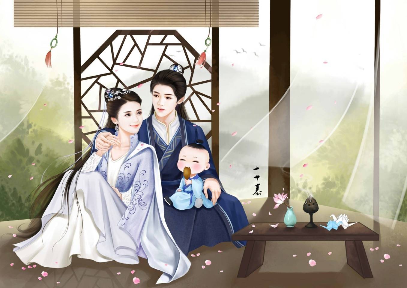 一家三口 - 堆糖,美图壁纸兴趣社区