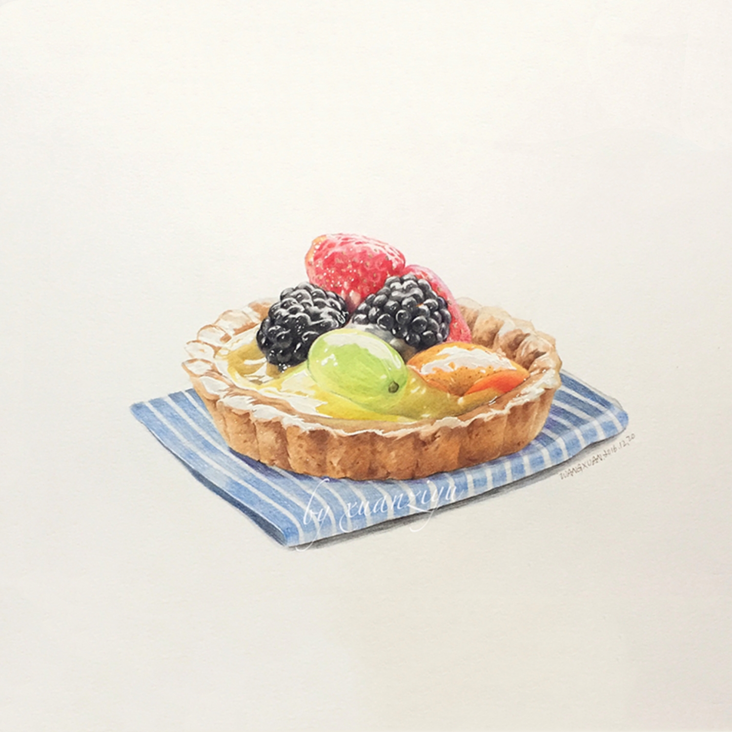 彩铅美食# (作者:@_璇子鱼)