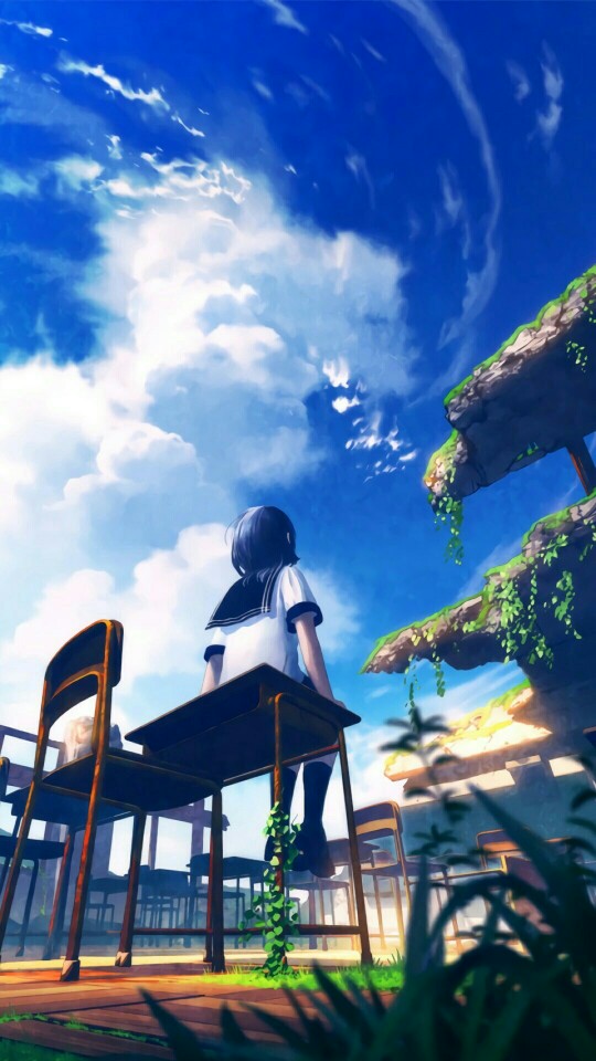 动漫壁纸天空