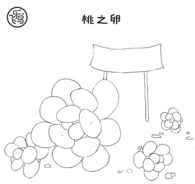 六神花露水简笔画图片