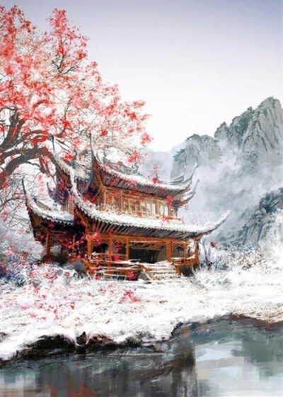 古风场景,古风建筑