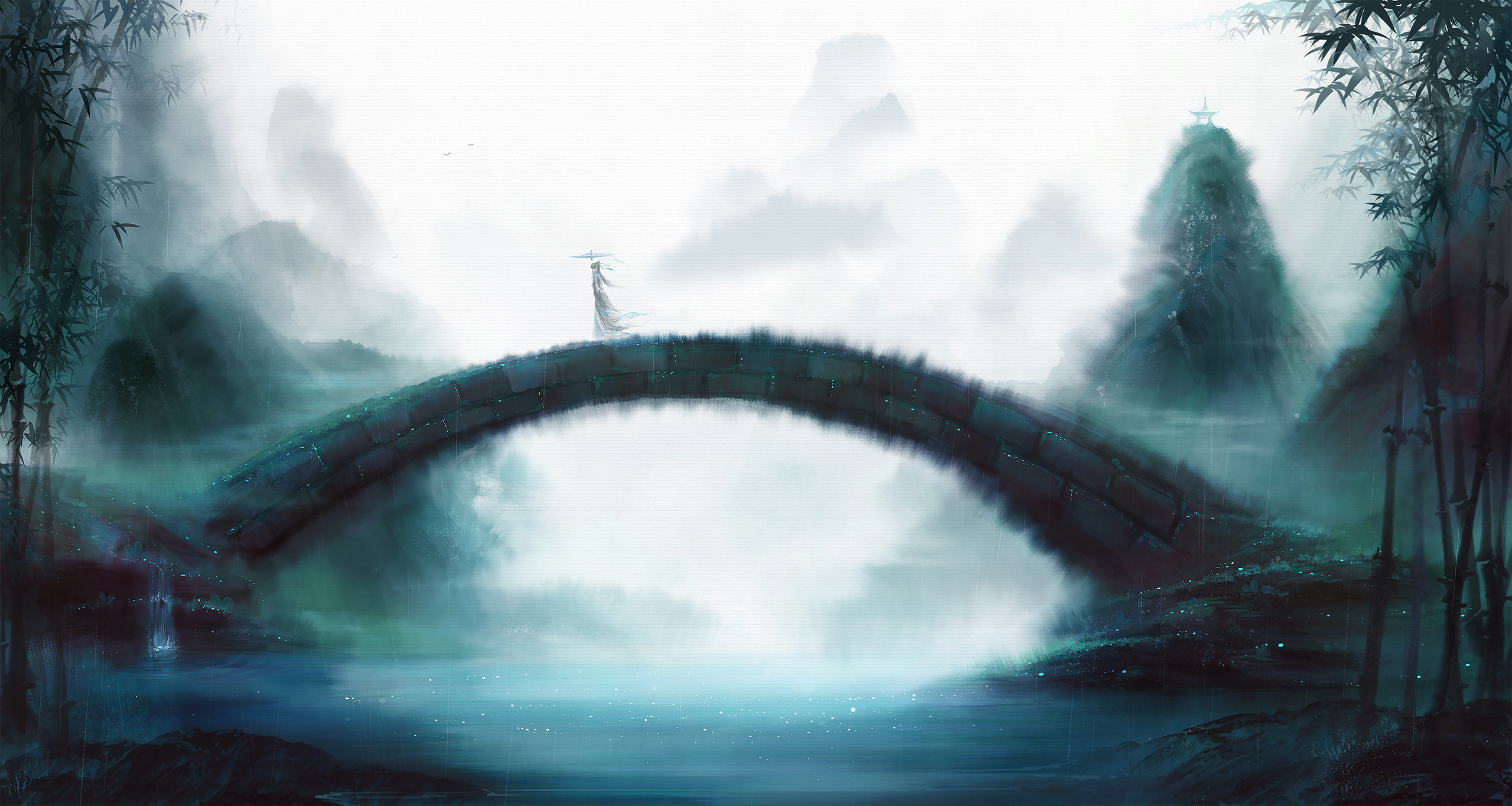 古风素材 〕 作者 流水画