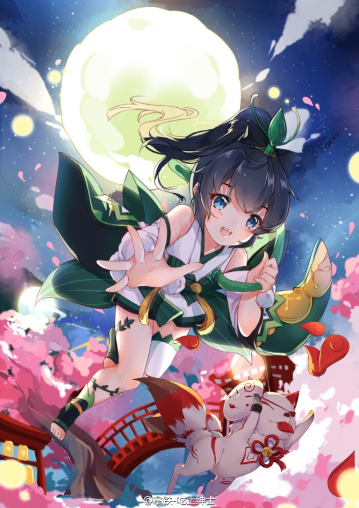 阴阳师,式神 莹草 cv:诹访彩花