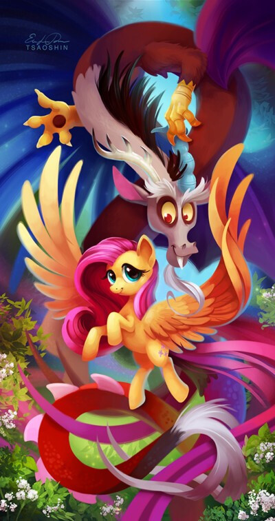 收集   点赞  评论  mylittlepony小马宝莉||wallpaper||fluttershy