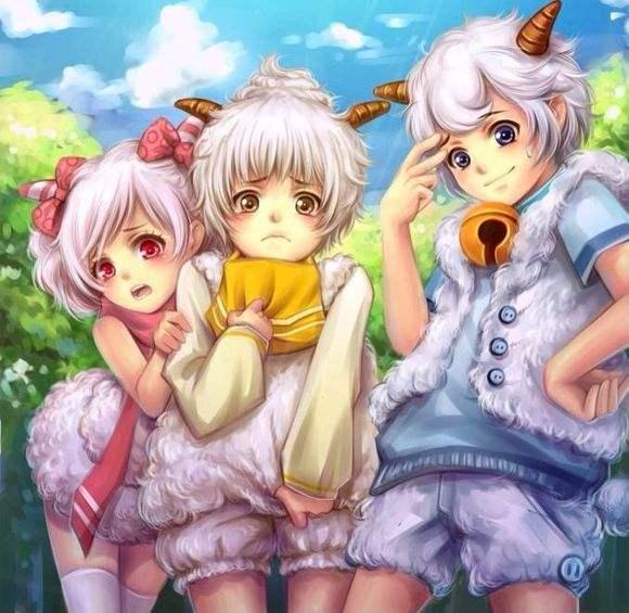 喜羊羊懒羊羊美羊羊