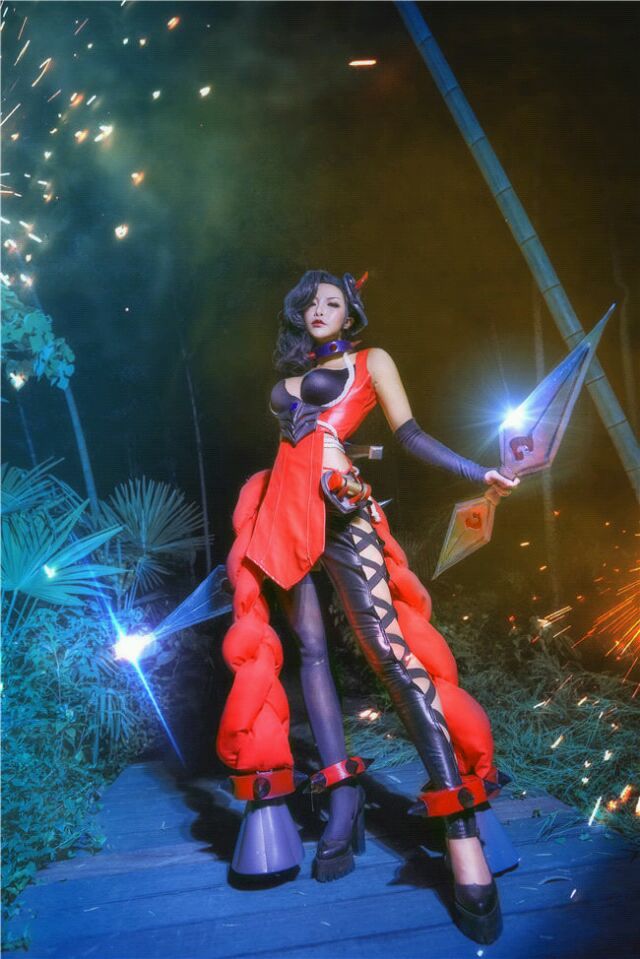 王者cosplay阿珂,王者荣耀伽罗cos 〔仙子味〕王者荣耀 阿珂cos