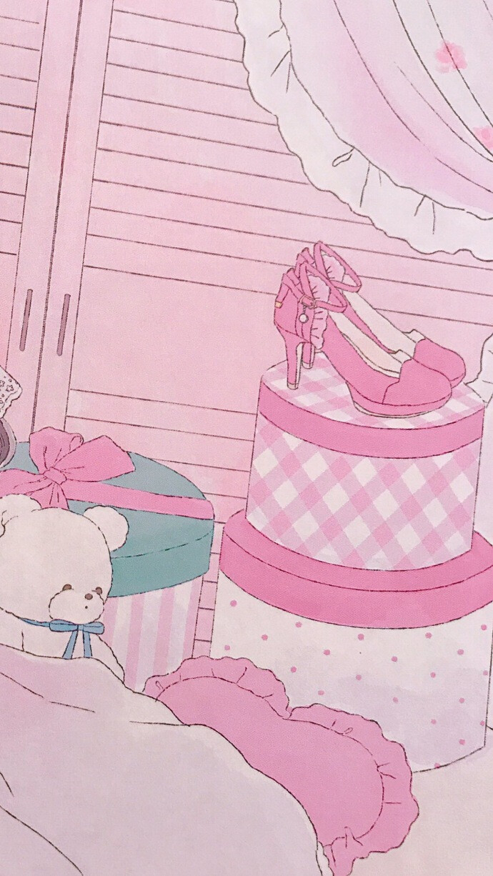 背景手机壁纸粉色少女心