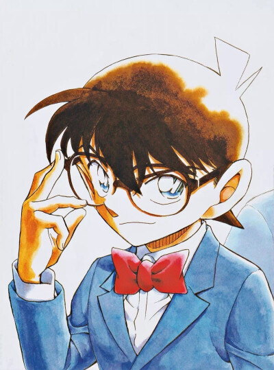 名侦探柯南青山刚昌手绘