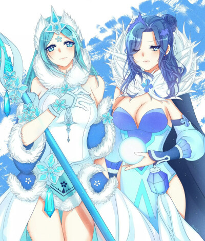 王者荣耀双冰闺蜜头像