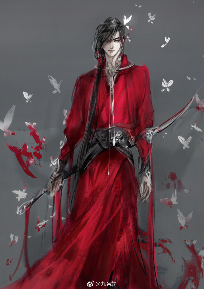 〔 天官赐福 〕九条轮 绘