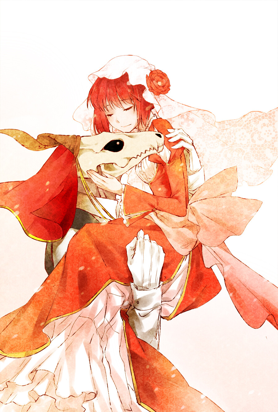 魔法使的新娘 绘师:shimo 本作品pixiv id=65162556