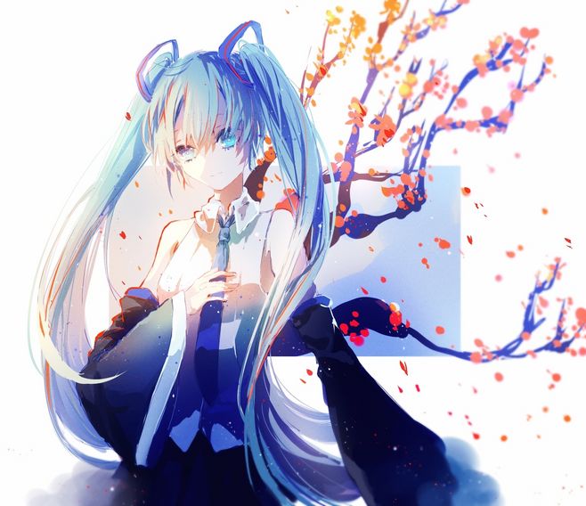 初音未来 头像 高清图