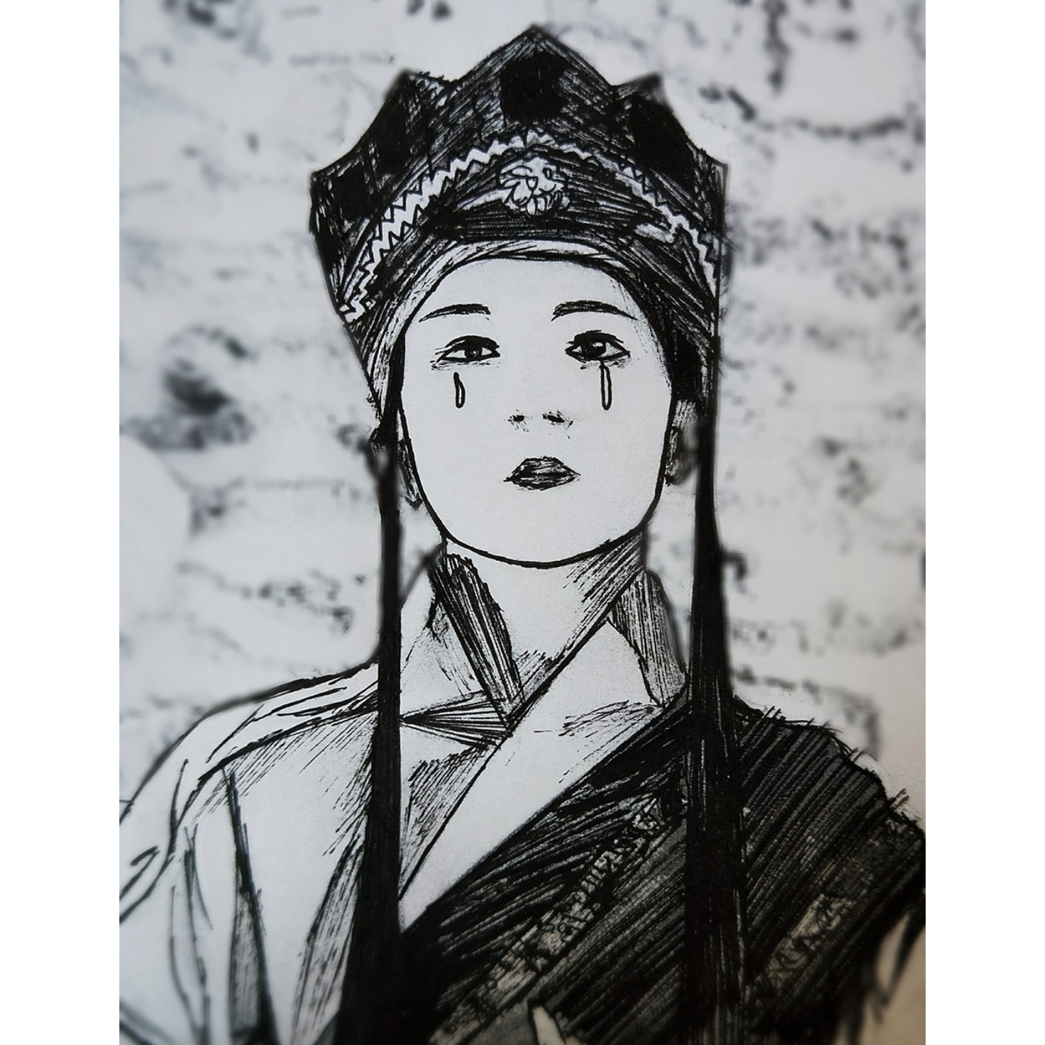 黑白画之唐僧,上次在时间之窗看到的扮演者