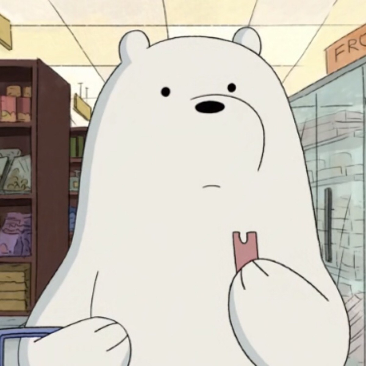 小白熊头像情侣图片