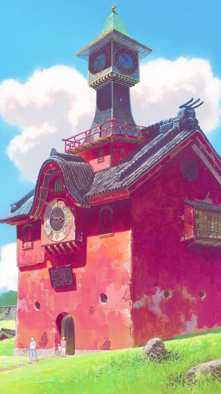 壁纸宫崎骏千与千寻场景图