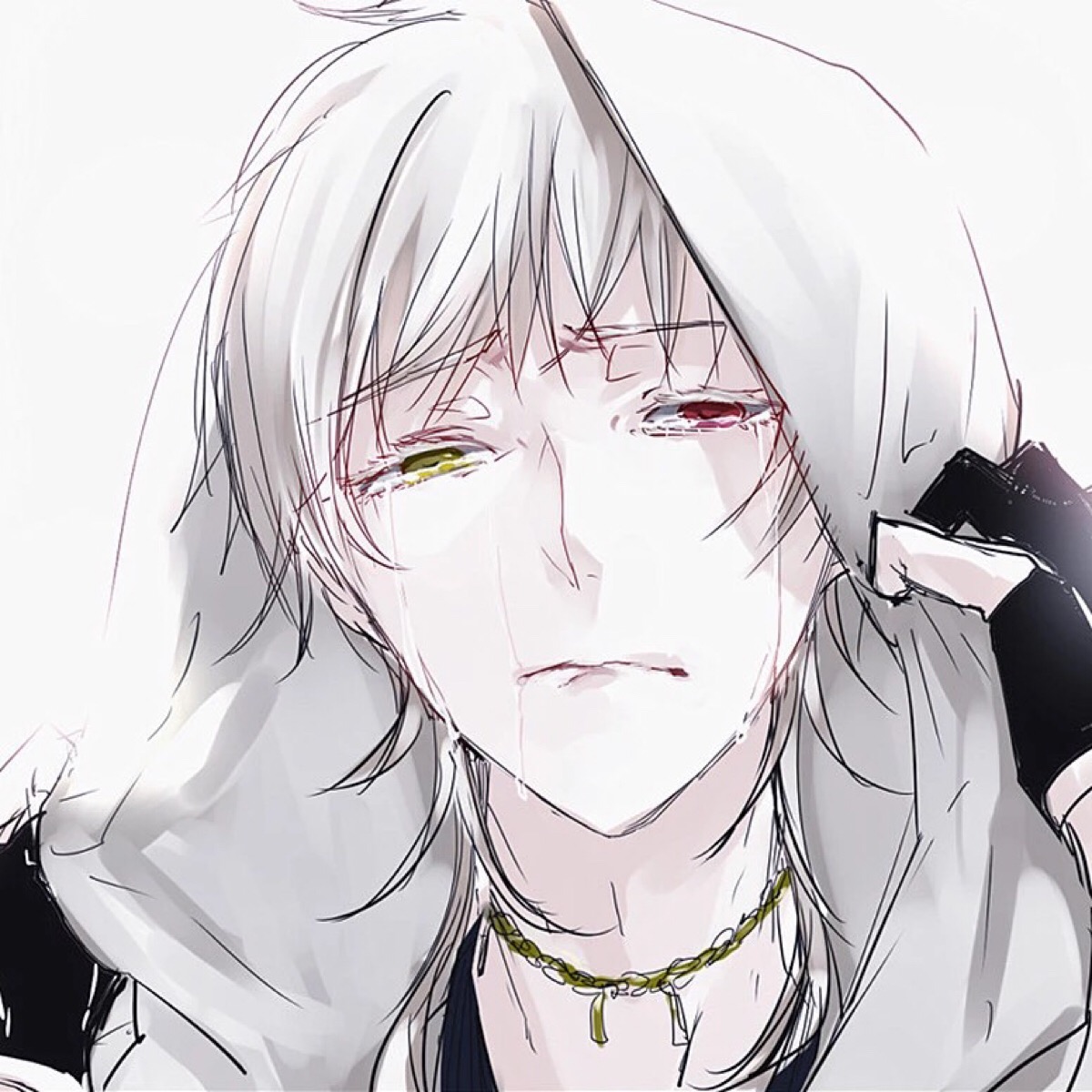 动漫男头 鹤丸国永