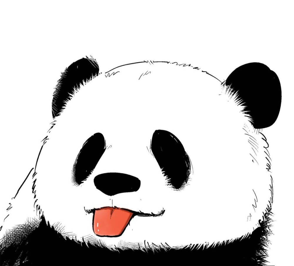 QQ熊猫 漫画图片