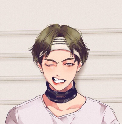 金泰亨bts 手绘