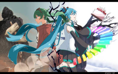 图源网络 侵删致歉【v家】初音未来『砂の惑星』砂之行星画师:ごまた