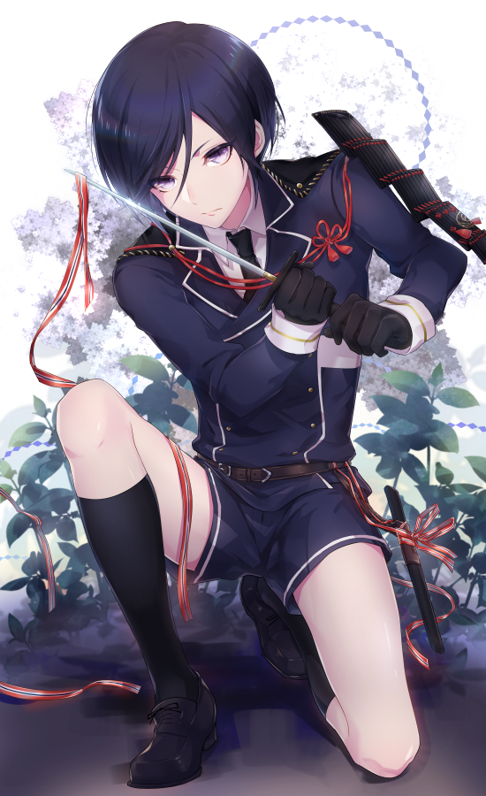 刀剑乱舞 药研藤四郎 绘师:amo(pixiv id=7460186)