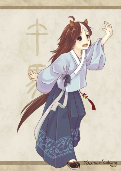 卡通 汉服 堆糖,美图壁纸兴趣社区
