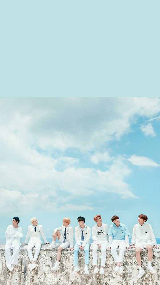防弹少年团bts 壁纸 自制