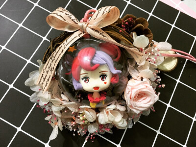 粘土 王者荣耀 小乔 独角兽 花环