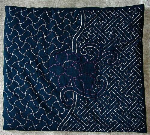 sashiko 平针刺绣