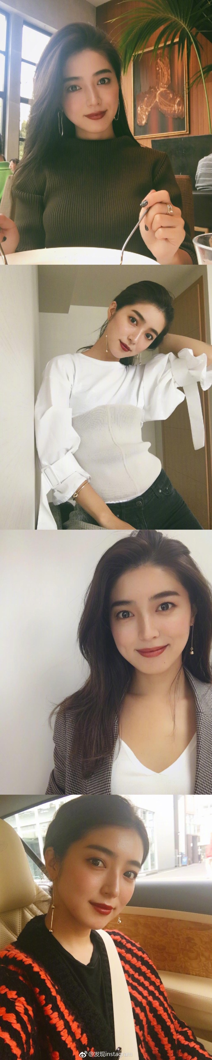 大口智惠美,日本模特.