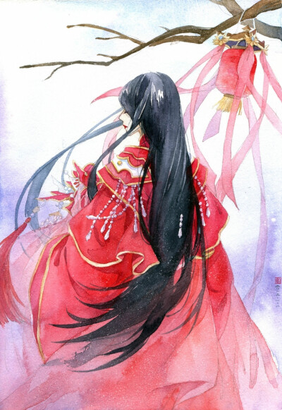 【古风美人】#醉红妆# 作者:鹤汀