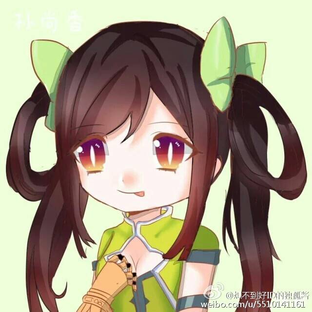 王者q版团头 孙尚香