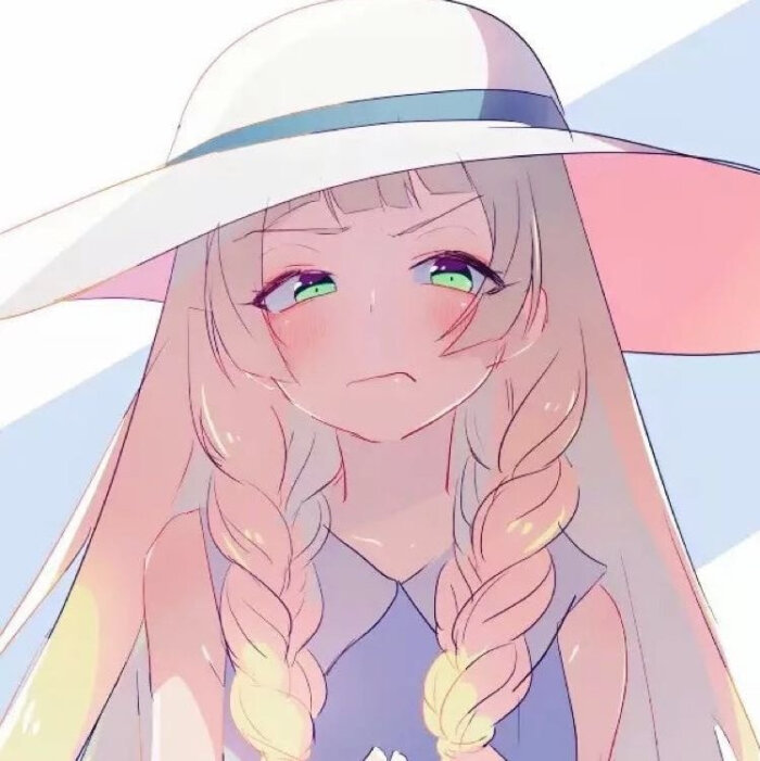 可爱 粉色 少女头像