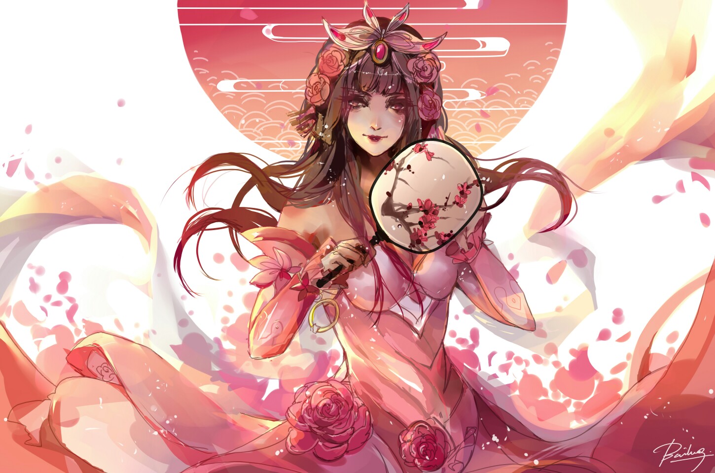 游园惊梦甄姬★ - 堆糖,美图壁纸兴趣社区