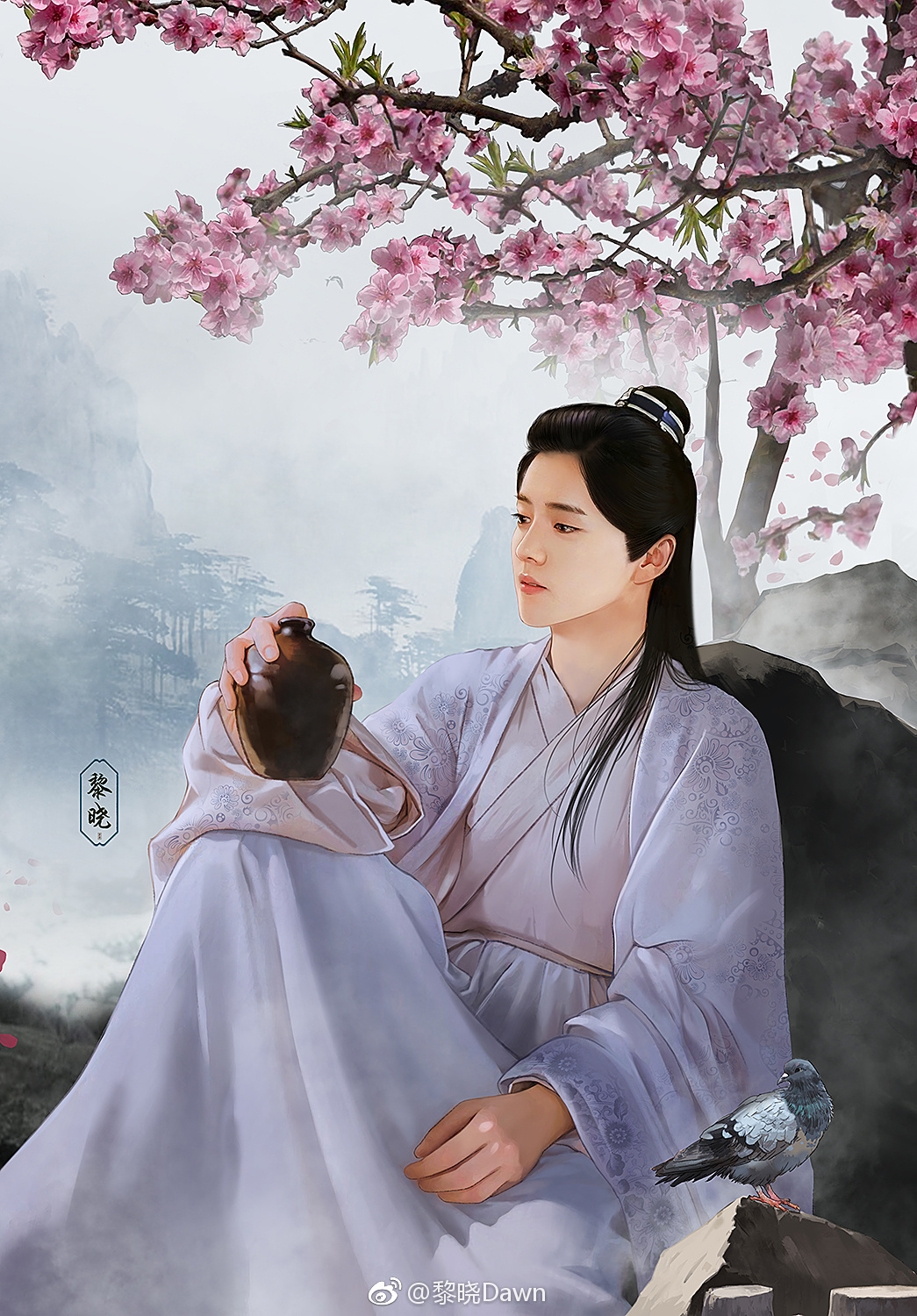 鹿晗《择天记》【陈长生】宗之潇洒美少年,举觞白眼望青天,皎如玉树